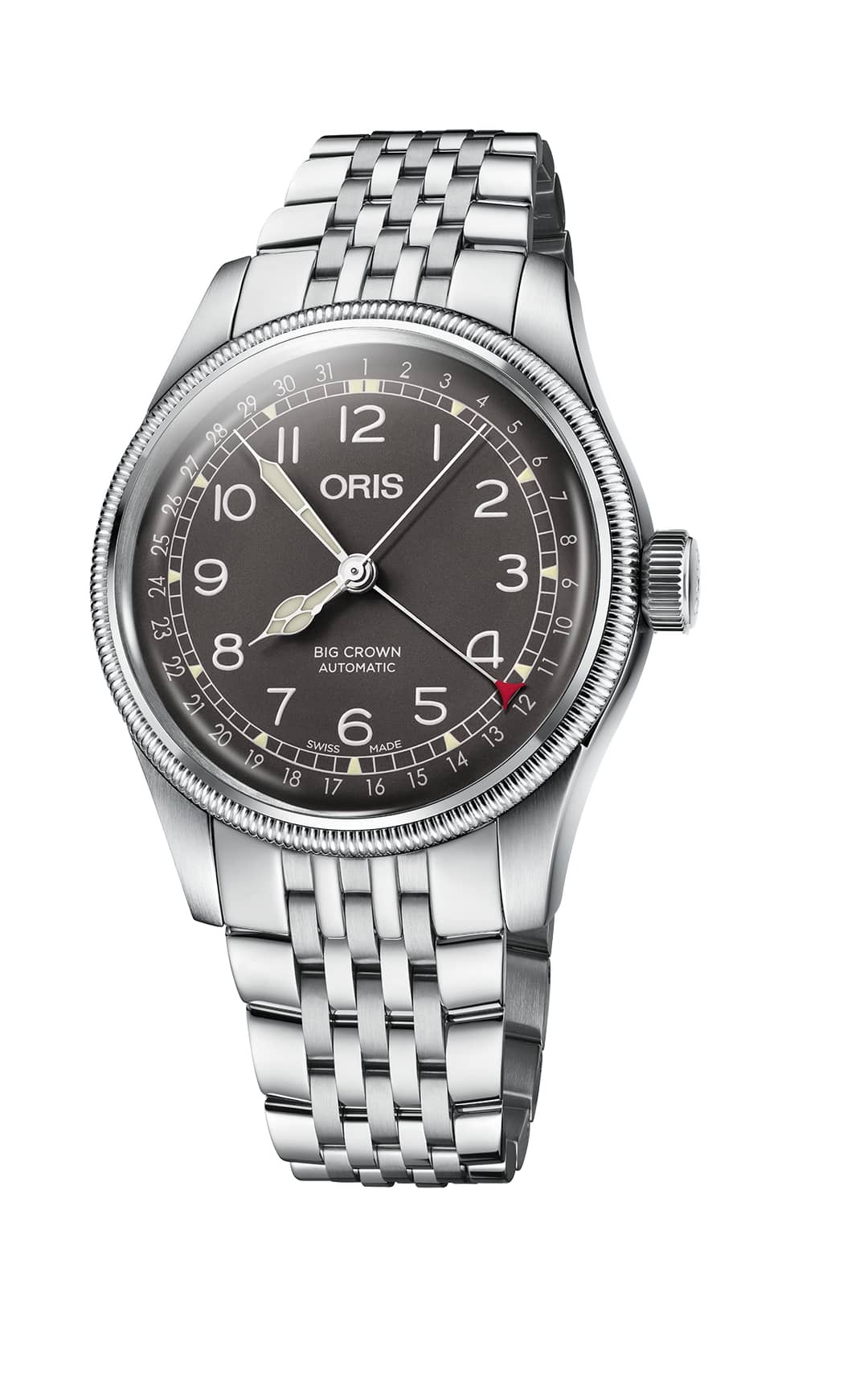 オリス(ORIS) ビッグクラウン ポインターデイト 40mm 01 754 7741 4064